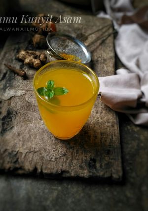 Foto resep Jamu Kunyit Asam (#pr_recookmintradisional) ~
