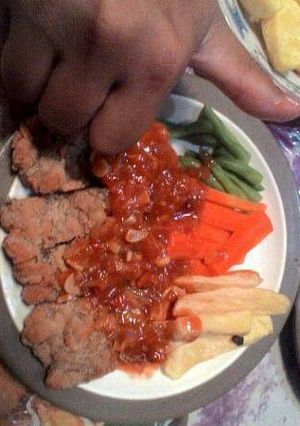 Foto resep Steak sapi waroeng steak jogja KW