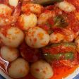 Sambal lado telur puyu terong udang