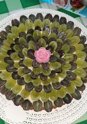 Foto di Uva in bellavista su crostata morbida glutenfree