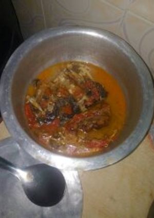 A picture of Fish Stew.