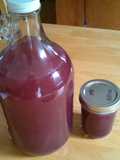 Black grapes rose Kvass