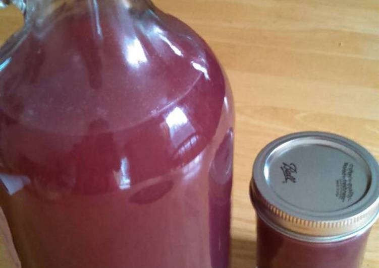 Steps to Make Ultimate Black grapes rose Kvass