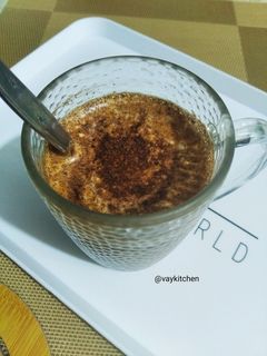 Foto resep Hot Cappucino with Cinnamon