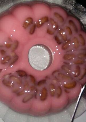Foto resep Puding strawberry kacang merah