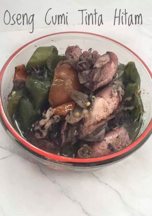 Foto resep Oseng Cumi Tinta Hitam