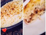 معكرونه بالبشاميل 😋😋
