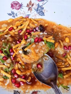 टेस्टी फलाहारी रगड़ा पेटिस(tasty falahari ragda patties recipe in hindi) रेसिपी मुख्य फोटो