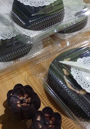 Foto resep Bolu Ketan Hitam Keju Lumer