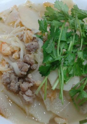 Hình của món Canh Măng Tôm Thịt.