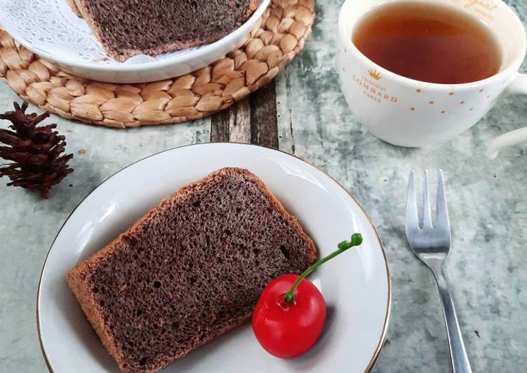 Resep: Nikmat Chiffon cake ketan hitam