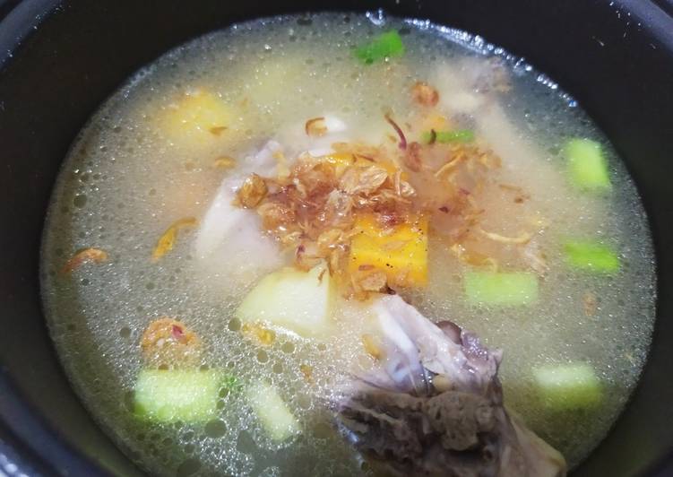 Resep Sup Ayam Jahe Lezat Doyan Masak