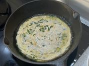 A picture of scallion oil