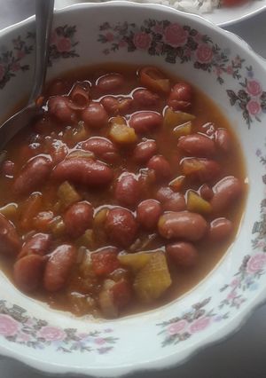 Una foto de Frijoles caseros y sencillos