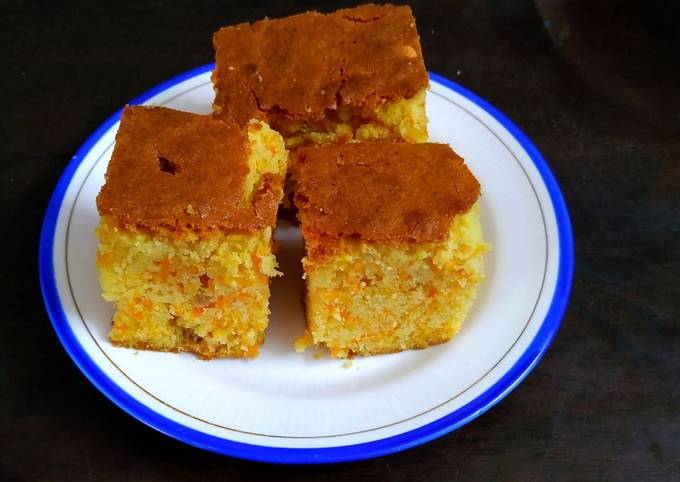 Easiest Way to Make Speedy Moist Eggless Carrot Cake - New Recipe Nasta