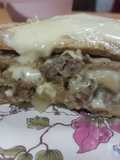Pastel o 'lasagna' de berenjenas y carne, al horno