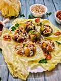 Roasted Figs and Walnut Salad