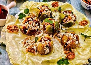 Easiest Way to Cook Appetizing Roasted Figs and Walnut Salad