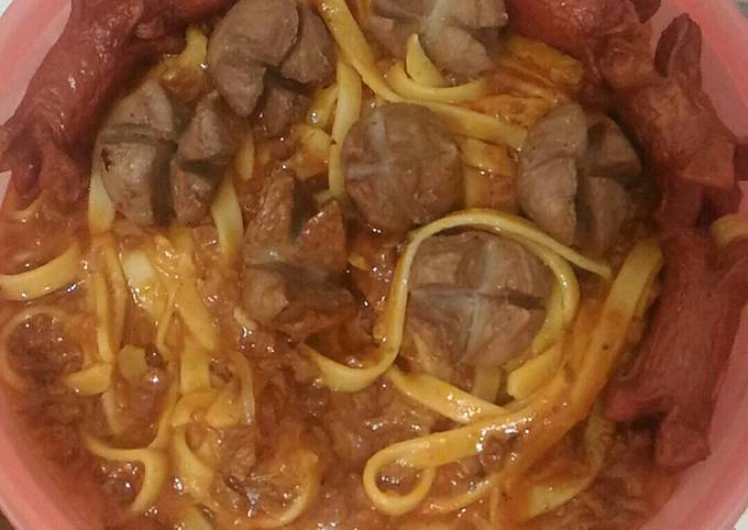 Anti Ribet, Buat Spaghetti Saus Bolognese Irit Untuk Jualan