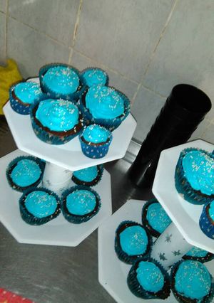 Una foto de Cupcakes de chocolate