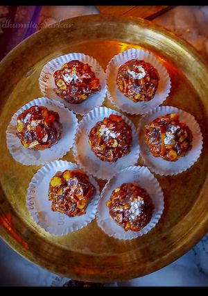 ড্রাইফ্রুটস লাড্ডু (Dry fruits ladoo recipe in bengali) রেসিপির প্রধান ছবি