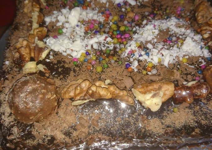 Recipe of Homemade Chocolate walnut cake