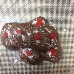 A picture of Chocolate fudge balls.