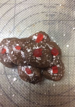 A picture of Chocolate fudge balls.