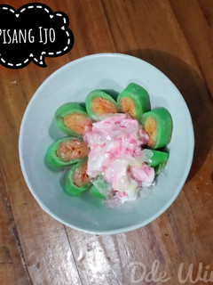 Foto resep Es Pisang Ijo