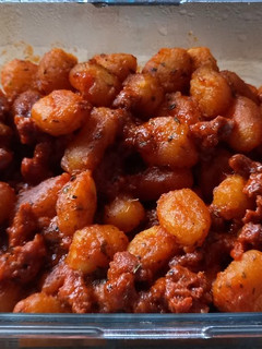 Una foto de 205. Ñoquis con chorizo