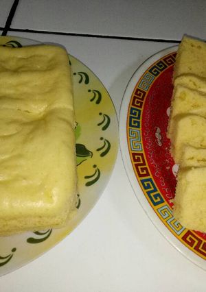 Foto resep Bolu kukus keju simpel no mixer
