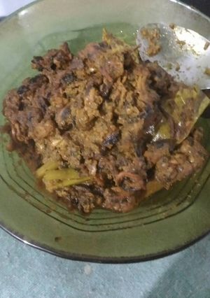 Foto resep Kerang bumbu kuning pedas