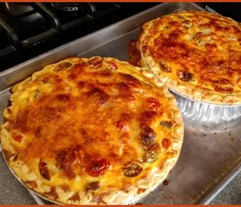 Best Recipe Spicy Sausage and Tomato Quiche Delicious Steady