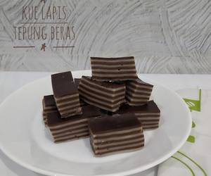 Resep Mudah Kue lapis tepung beras Paling Enak
