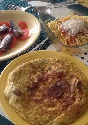 Una foto de Tortilla de vacaciones