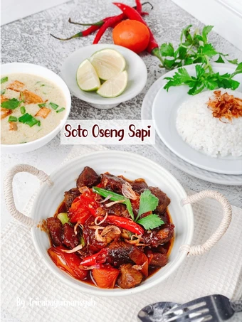 Cara Gampang Membuat Resep Soto Oseng Sapi (Khas Betawi) yang Lezat Anti Ribet, Uenak Banget