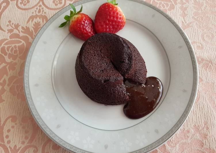 Tortino al cioccolato fondente con cuore caldo 🍮