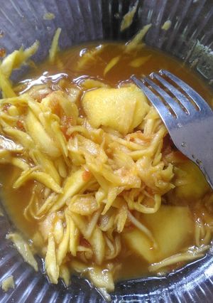 Foto resep Rujak cacah mangga