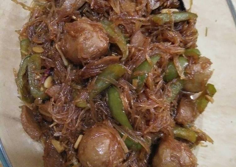 Bihun Baso Manis Pedas