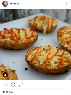 Foto resep Kentang panggang keju