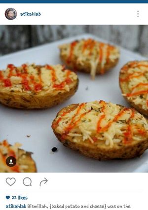 Foto resep Kentang panggang keju