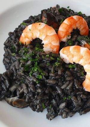 Foto principal de Arroz al Negro de Sepia