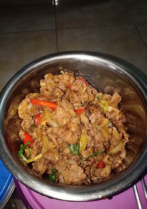 Foto resep Tumis Daging Pedas