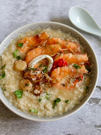 Recipe Kao Tom Ta Lay - Seafood Rice Congee 🍚 🇹🇭 the Awesome  Perfect