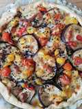 Torta salata di melanzane e pomodorini. 🍕