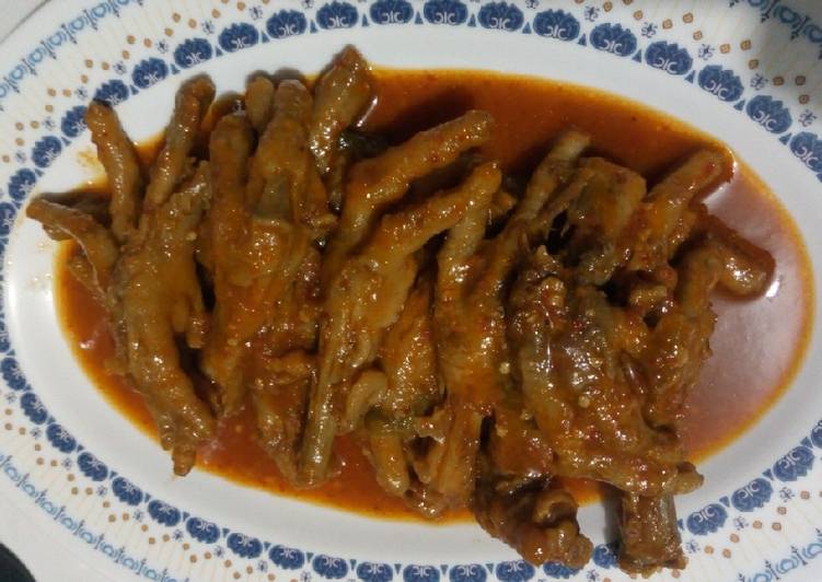 Resep Ceker Pedas Nikmat | Langkah Mudah untuk Membuat Ceker Pedas Nikmat Anti Gagal