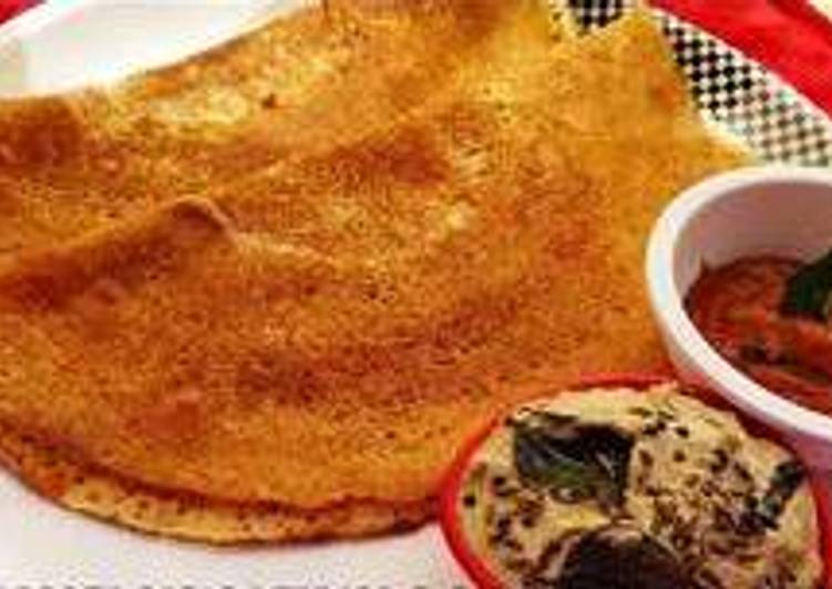 Easiest Way to Prepare Homemade Instant dosa