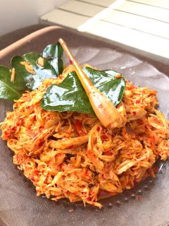 Foto resep Ayam Suwir Bumbu Bali Pedas