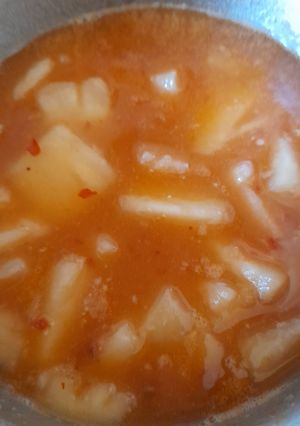 A picture of Easy sweat and sour sauce.