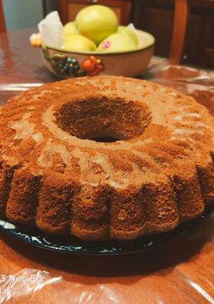 Foto di Ciambella bicolore latte e cacao